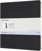 Скетчбук Moleskine Art Pad для Рисования 19 х 19 см 48 страниц без линовки Чёрный (8058647626833)