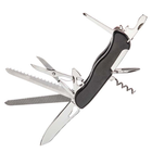 Нож складной, мультитул Partner (110мм, 14 функций), черный HH052014110B - изображение 1