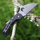 Нож складной Spyderco Dragonfly 2 Wharncliffe (длина: 142мм, лезвие: 58мм), черный - изображение 5