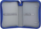 Пенал 1 Вересня Oxford твердый одинарный без клапана 1 отделение Синий (532250) - изображение 3