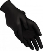 Одноразові рукавички Nitromax нітрилові без пудри 10 шт Чорні, розмір M - зображення 5