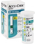 Тест-смужки Акку-Чек Актив (Accu-Check Active), 50 шт. - зображення 1