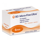 Иглы для инсулиновых ручек Microfine Becton Dickinson МикроФайн 6 мм (31G x 0,25 мм) - изображение 1