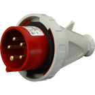 Вилка силова кабельна IP67 SEZ 32A 3P+N+PE 400V IVG 3253 (переносна)