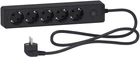 Сетевой удлинитель Schneider 5 розеток 1.5 м Black (ST9451B)