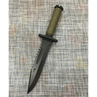 Мисливські антиблікові ножі GR 235 35 см - 2-ШТУКИ - Для походів, полювання, риболовлі, туризму (GR000X30002358) - зображення 3