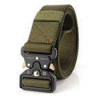 Ремінь тактичний Assault Belt з металевою пряжкою 145 см Green (3_8164) - зображення 1