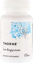 Железо Thorne Research Iron Bisglycinate 25 мг 60 капсул (693749003458)