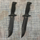 Мисливські антиблікові ножі GR 243 30,5 см, GR 244 30,5 см - 2-ШТУКИ - Для походів, полювання, риболовлі, туризму (GR000X30002438/2448) - зображення 1