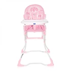 Стільчик для годування Lorell Kids Marcel-1 5-точковий ремінь безпеки до 15 кг ПВХ Рожевий (10100322111-LR)