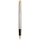 Ручка перьевая Waterman HEMISPHERE Stainless Steel GT FP F 12 010
