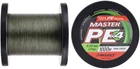 Шнур Select Master PE 1000 м 0.16 мм 19 кг Темно-зелений (18700189)