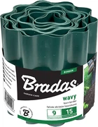Садовий бордюр Bradas 9 м х 15 см Зелений (OBFG 0915)