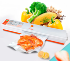 Потужний кухонний вакуумний пакувальник Freshpack Pro ORIGINAL Білий