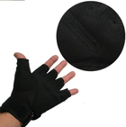 Тактичні безпалі рукавички чорні Oakley - зображення 2