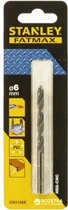Свердло для металу Stanley HSS-CNC 6 мм (STA51068)