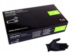 Перчатки чёрные Nitrylex Black нитриловые неопудренные S RD30104002 - изображение 1