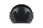 Шолом страйкбольний Ultimate Tactical Air Fast Helmet Replica Black - зображення 5