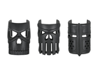 Накладки на магазиноприймач Хубілай Ornamental Replaceable Mask Grip Set Black 3pcs - зображення 1