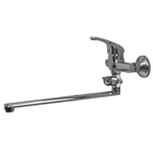 Cмеситель для ванной однорукояточный с длинным изливом GLOBUS LUX SOLLY GLSO-0108 L-350 хром латунь 000013279