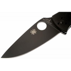 Ніж складний Spyderco Tenacious Black Blade (C122GBBKP) - изображение 3