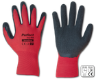 Рукавички захисні PERFECT GRIP RED латекс, розмір 7 Bradas упаковка 12 пар.