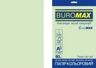 Бумага цветная пастель Buromax EUROMAX PASTEL 20 листов А4 80 г/м2 светло-зеленый (BM.2721220E-15)