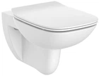 Унитаз подвесной ROCA Debba A34H993000 с сиденьем Slim Soft Close дюропласт