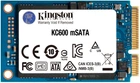Kingston SSD KC600 1TB mSATA SATAIII 3D NAND TLC (SKC600MS/1024G)