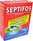 Біоактиватор Septifos vigor 1,2 кг для септиків, вигрібних ям, туалетів.