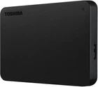 Жесткий диск Toshiba Canvio Basics + USB-C адаптер 4TB HDTB440EK3CBH 2.5" USB 3.2 Gen1 External Black - изображение 3