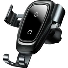 Автомобильный держатель холдер с БЗУ Baseus Wireless Charger Explore Gravity Car Mount WXYL-K01 Black