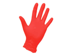 Перчатки нитриловые текстурированные Medicom S 100 шт/уп Красные (MedicomкрасныеM) - изображение 2