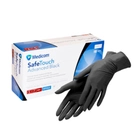 Перчатки нитриловые MEDICOM SafeTouch S 100 шт Черные (medicomS) - изображение 1