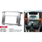 Переходная рамка Sigma CARAV 07-005 2-DIN для Toyota Land Cruiser 100 2002-07 / LEXUS LX-470 2002-07