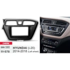 Переходная рамка Sigma CARAV 11-578 2-DIN для HYUNDAI i-20 2014-2018 (леворульная)