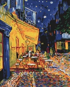 Картина за номерами Нічне кафе Арле. ван Гог Brushme 40x50 см (tvo0006204)