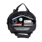 Тактична сумка-рюкзак месенджер портфель Чорний - зображення 10