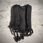 Якісний тактичний рюкзак туристичний велосипедний Чорний - зображення 9