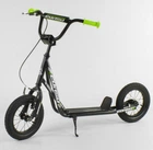 Самокат Corso MX 300мм Черный - надувные колеса