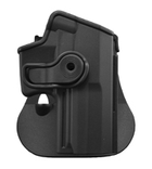 Кобура IMI-Z1150 тактовна полімерна кобура для Heckler & Koch USP Compact 9/40 Чорний - зображення 1