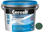 Затирка для швів Ceresit CE 40 Aquastatic 70 2 кг (відро) Зелена (Е28828)