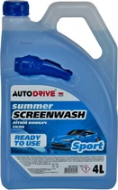 Омыватель стекла летний (Auto Drive) 4л. Sport AD0132
