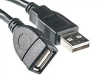 Кабель PowerPlant USB 2.0 AF – AM, 5м, One ferrite