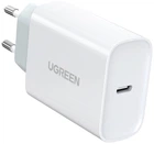 Мережевий зарядний пристрій Ugreen CD127 Type-C PD 30 Вт White (UGR-70161)