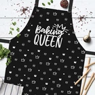 Кухонний фартух Baking Queen чорний 75х51 см (FRTC_21M014)