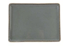 Тарелка Porland прямоугольная Seasons Dark Gray 270х210 мм