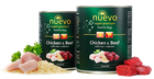 Консерва для собак Nuevo Junior с курицей, говядиной и рисом + кальций