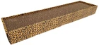 Когтеточка с кошачьей мятой из гофрокартона Croci ANIMALIER Leopard 48*12,5*5 см