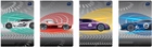 Набор тетрадей ученических 20 шт Interdruk Premium Speed Cars А5+ в линию 12 листов (4 дизайна) (298669) - изображение 1